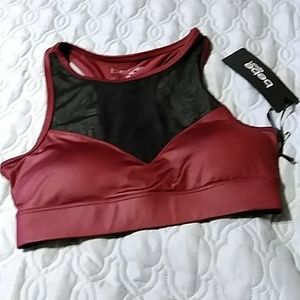 Bebe sport Mesh Front Sports Bra
